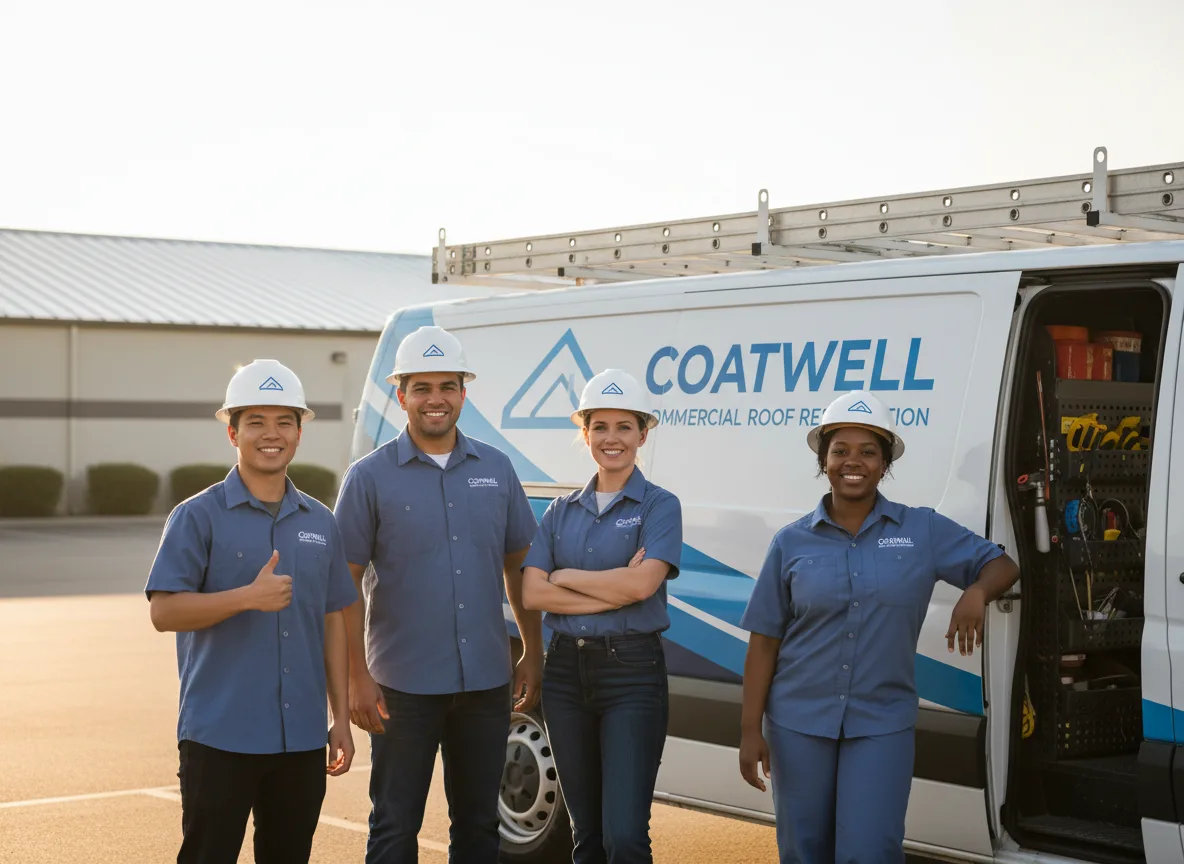 Commercial roof coating company in Bridgewater, MA